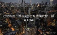社会新闻：韩国g奶空姐持续发酵 · 热点4364