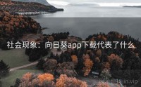 社会现象：向日葵app下载代表了什么
